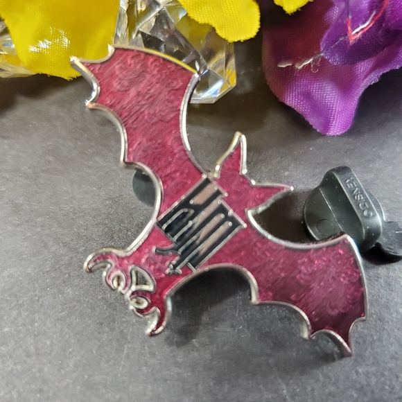 Disney | Jewelry | 425 Disney Haunted Mansion Pink Bat Pin | Poshmark